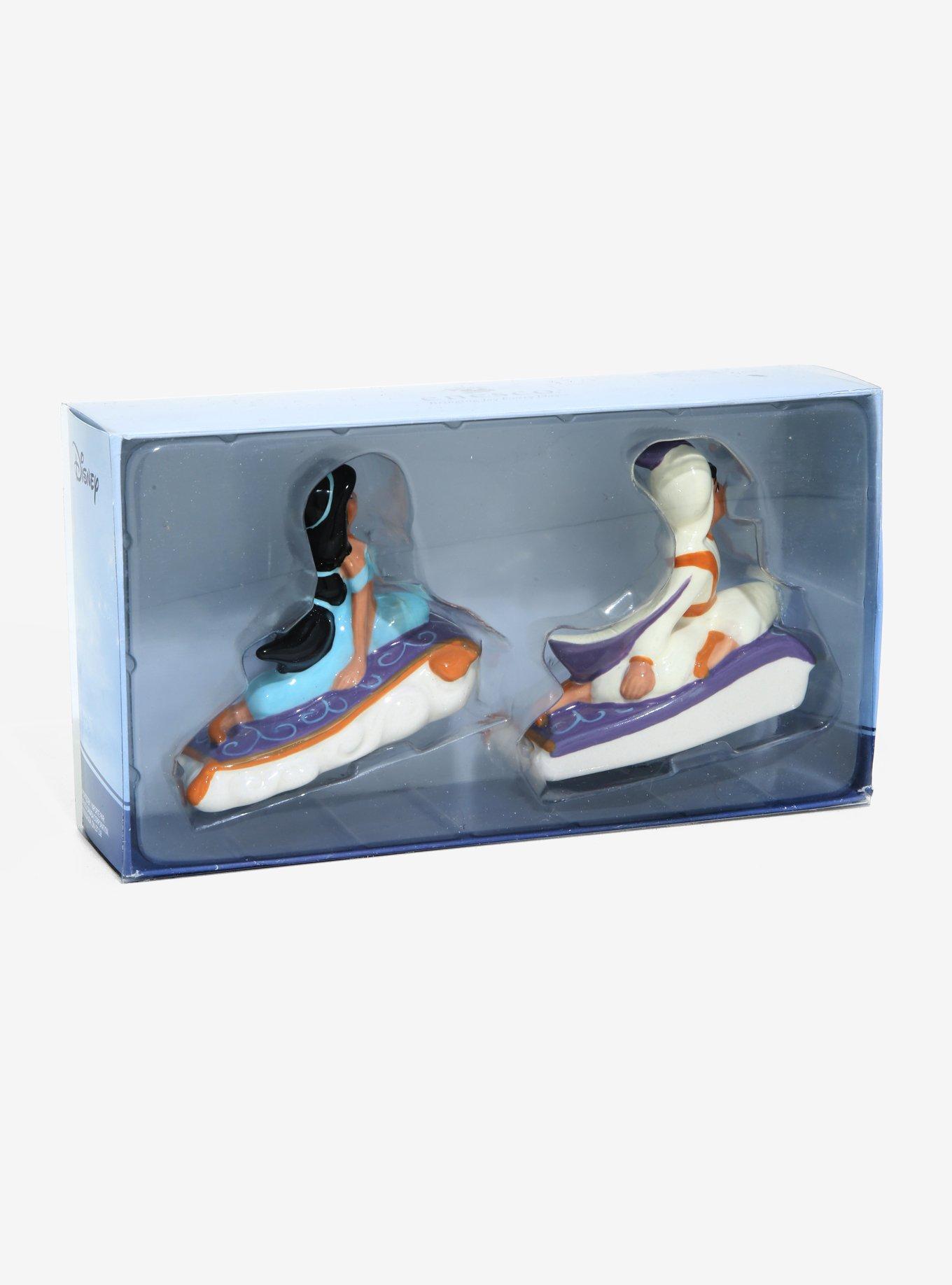 Disney Aladdin and Jasmine Ceramic Salt & Pepper Shakers, , alternate