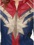 Her Universe Marvel Captain Marvel Star Girls Faux Leather Jacket, , alternate