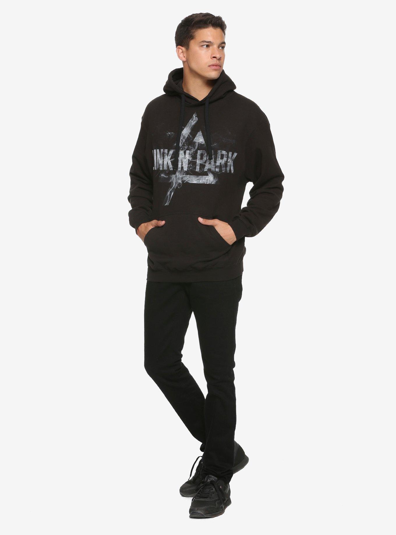 Linkin Park Smoke Logo Hoodie, , alternate