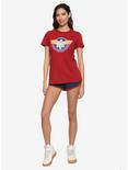 Her Universe Marvel Captain Marvel Cosplay Girls T-Shirt, MULTI, alternate