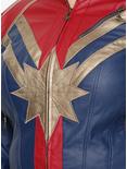 Her Universe Marvel Captain Marvel Star Girls Faux Leather Jacket Plus Size, , alternate