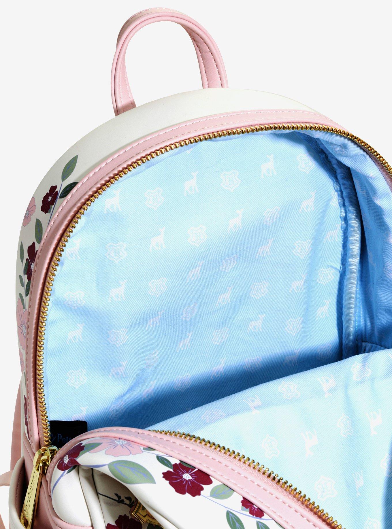 Loungefly Harry Potter Always Floral Mini Backpack - BoxLunch Exclusive, , alternate