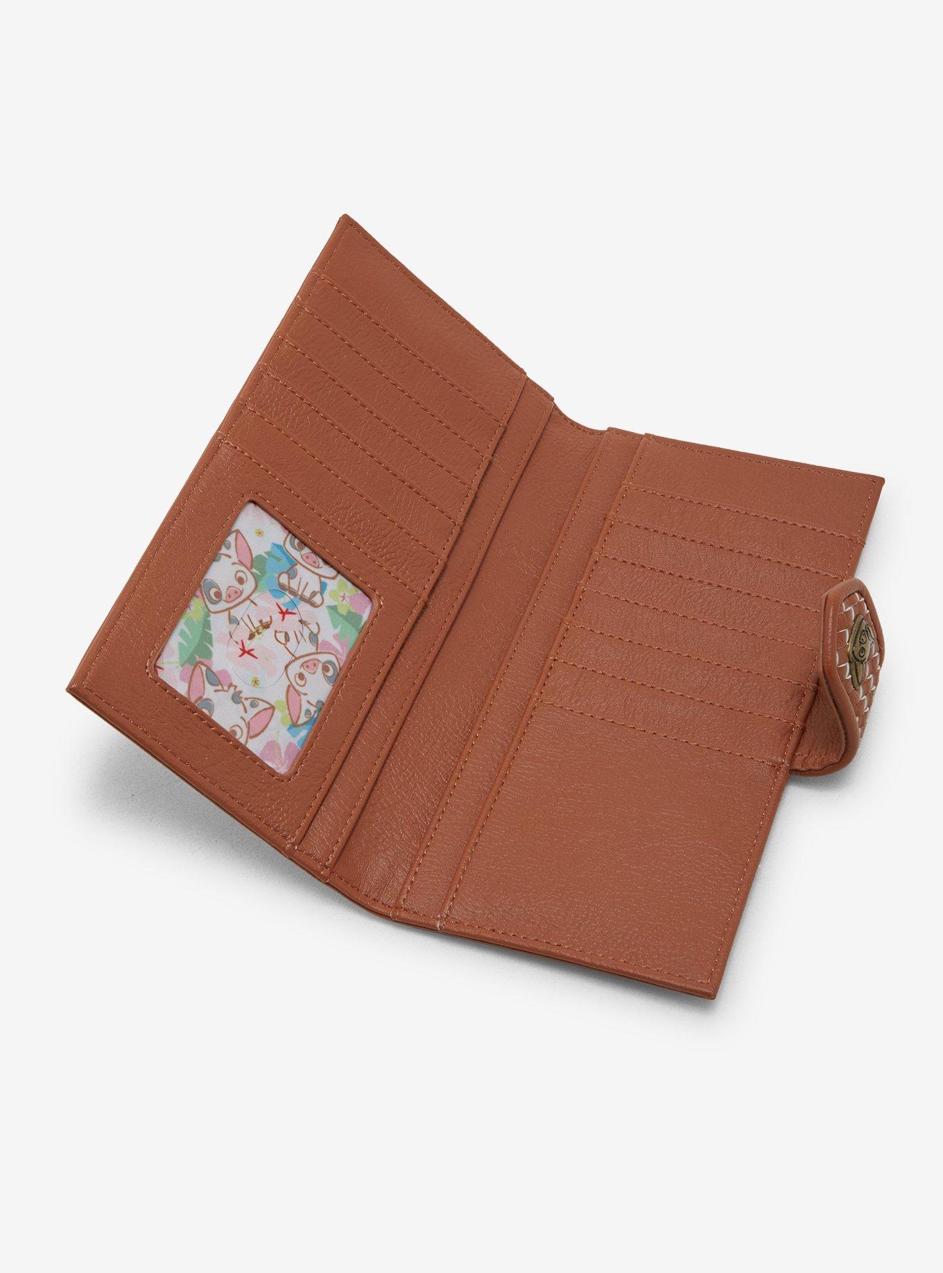 Loungefly Disney Moana Pua Floral Wallet - BoxLunch Exclusive, , alternate