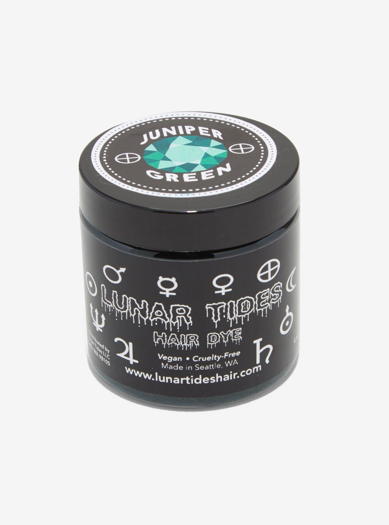 Lunar Tides Juniper Green Semi-Permanent Hair Dye, , alternate