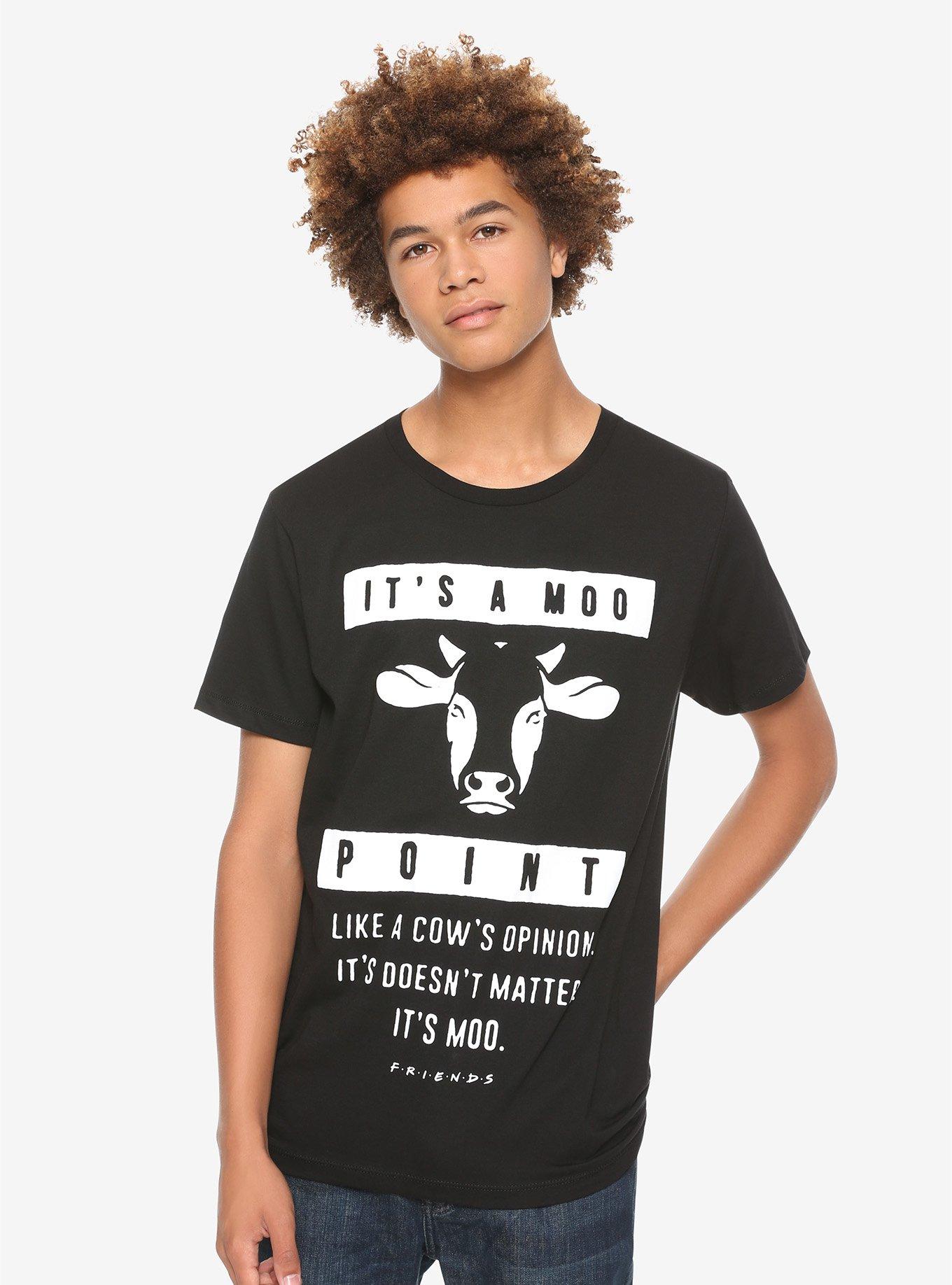 Friends Moo Point T-Shirt, , alternate