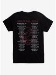 Grateful Dead Spring Tour 1977 T-Shirt, BLACK, alternate