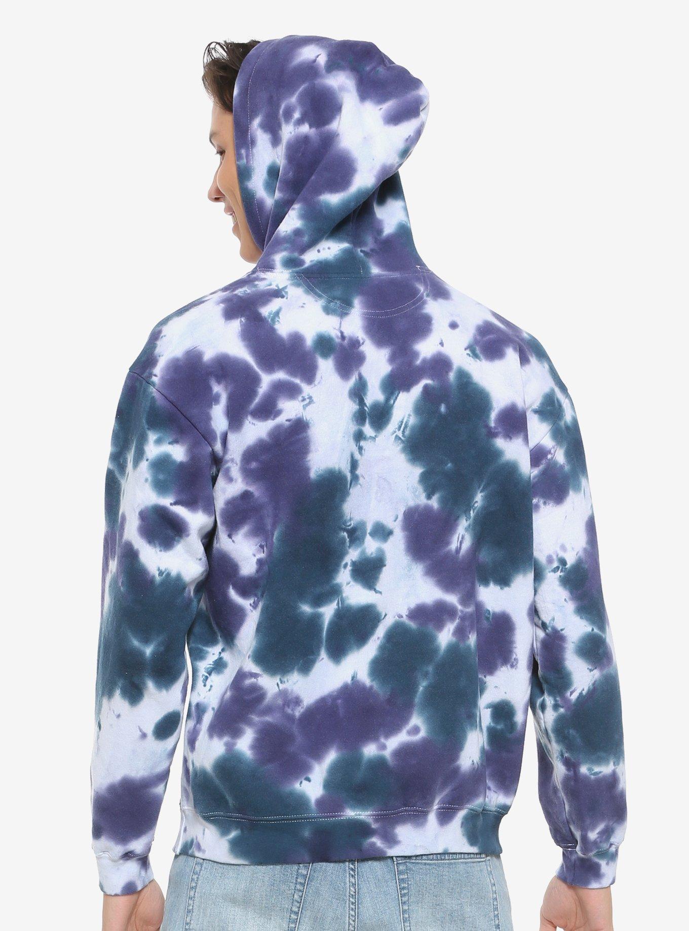 Purple Tie-Dye Hoodie, TIE DYE, alternate