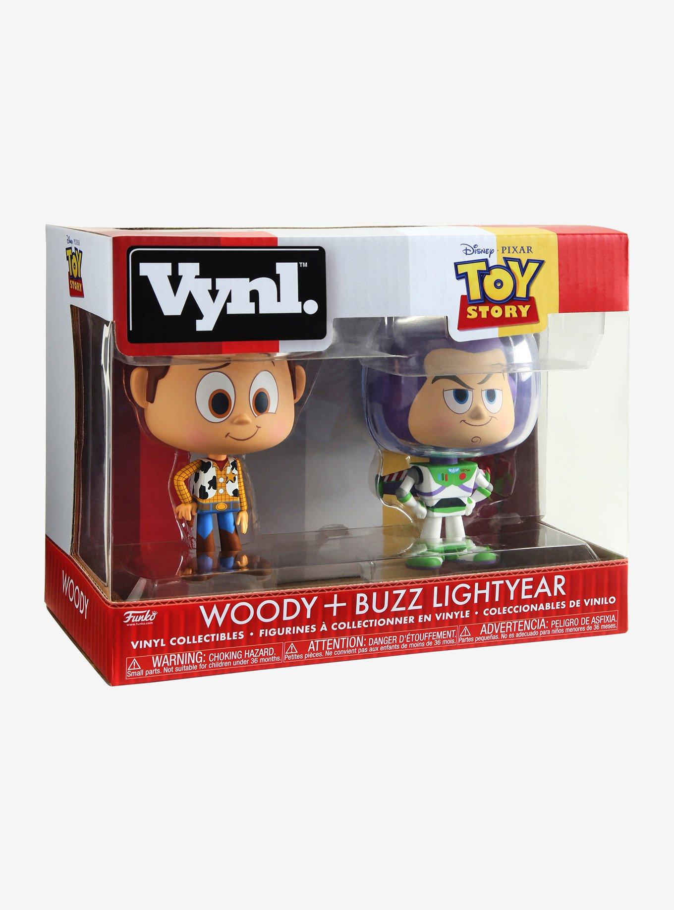 Funko Disney Vynl Toy Story Woody & Buzz Lightyear Vinyl Figures, , alternate