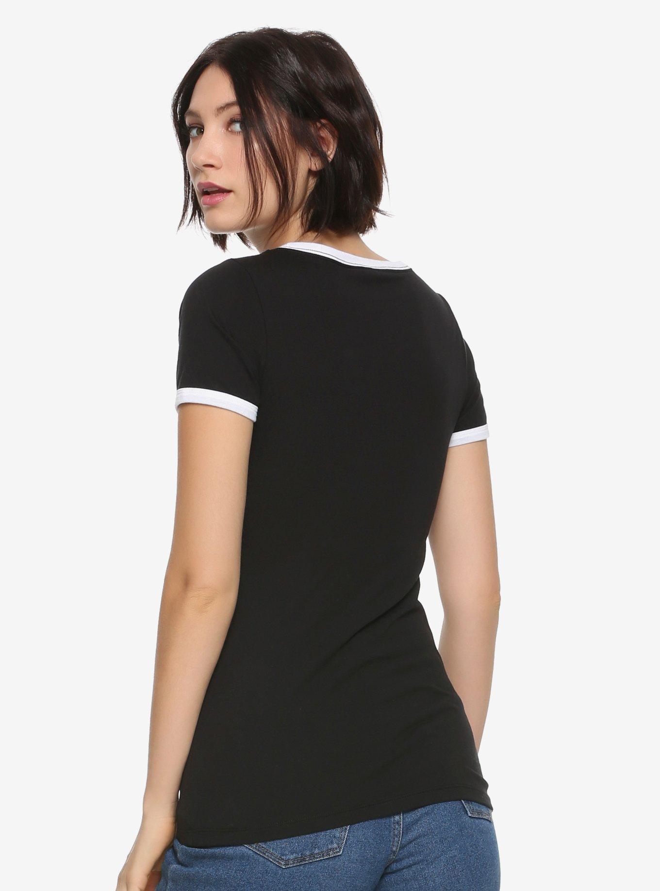 Nintendo The Legend Of Zelda Hey Listen Womens Ringer T-Shirt, , alternate