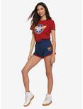 Marvel Captain Marvel Dolphin Shorts by Her Universe Navy 