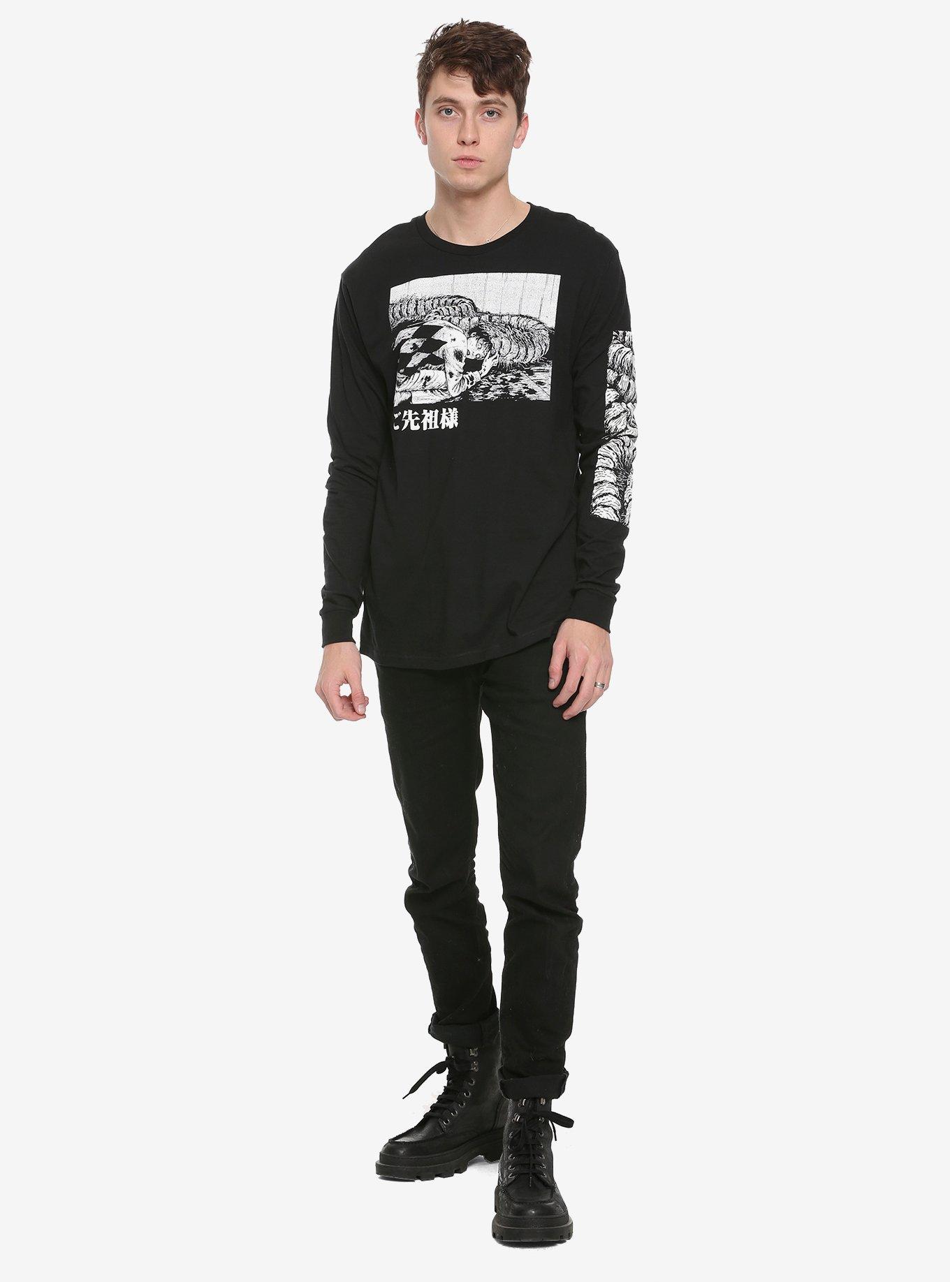 Junji Ito My Dear Ancestors Long-Sleeve T-Shirt, , alternate