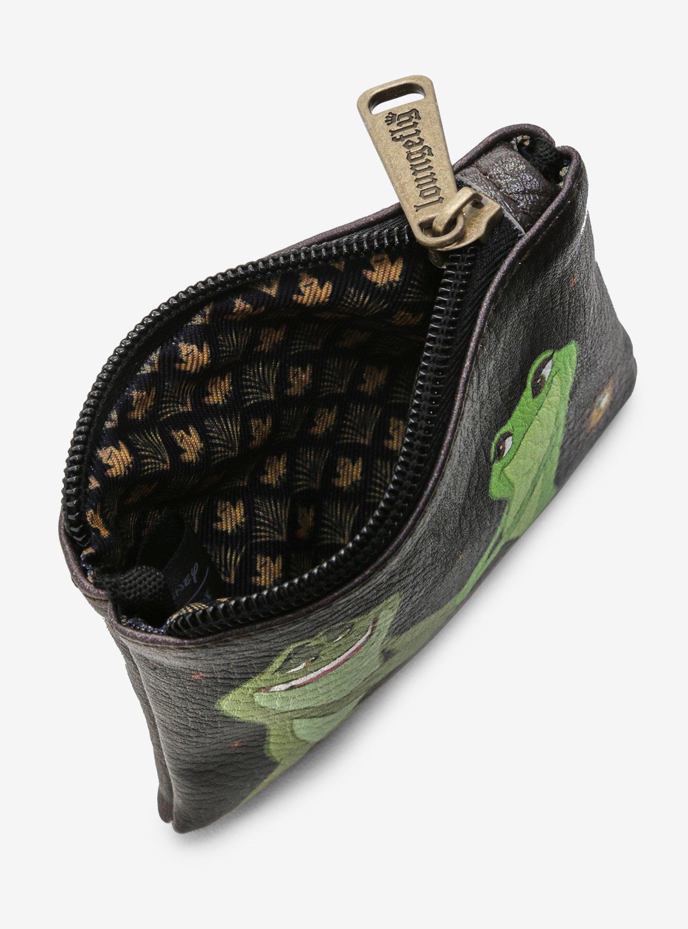 Loungefly The Princess And The Frog Fireflies & Frogs Coin Purse - BoxLunch Exclusive, , alternate