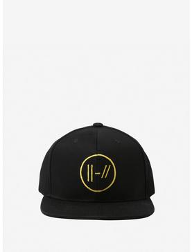 Plus Size Twenty One Pilots Trench Logo Snapback Hat, , hi-res