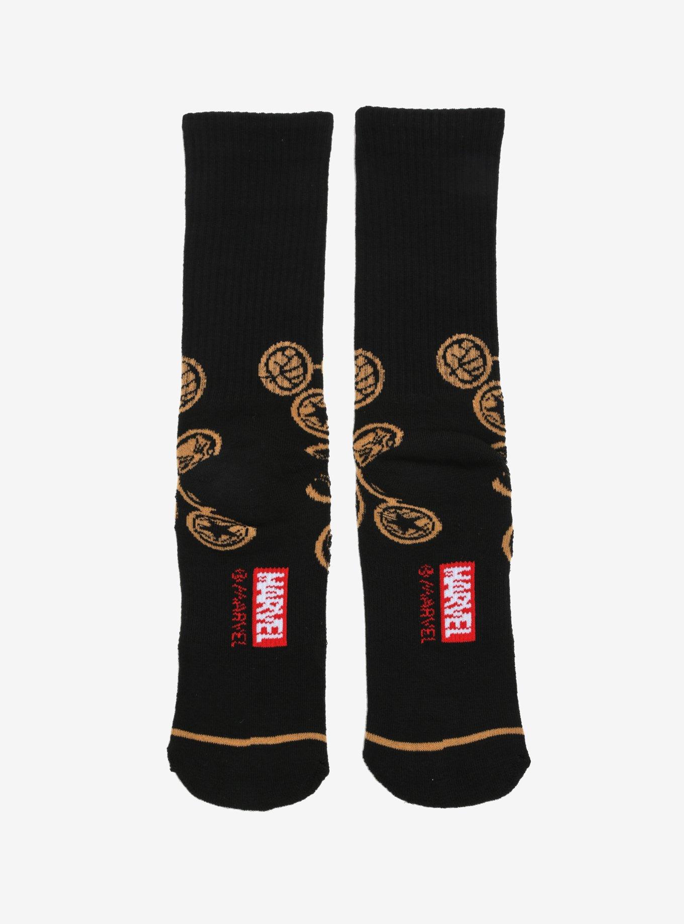 Marvel Avengers: Infinity War Symbol Crew Socks, , alternate - view 3