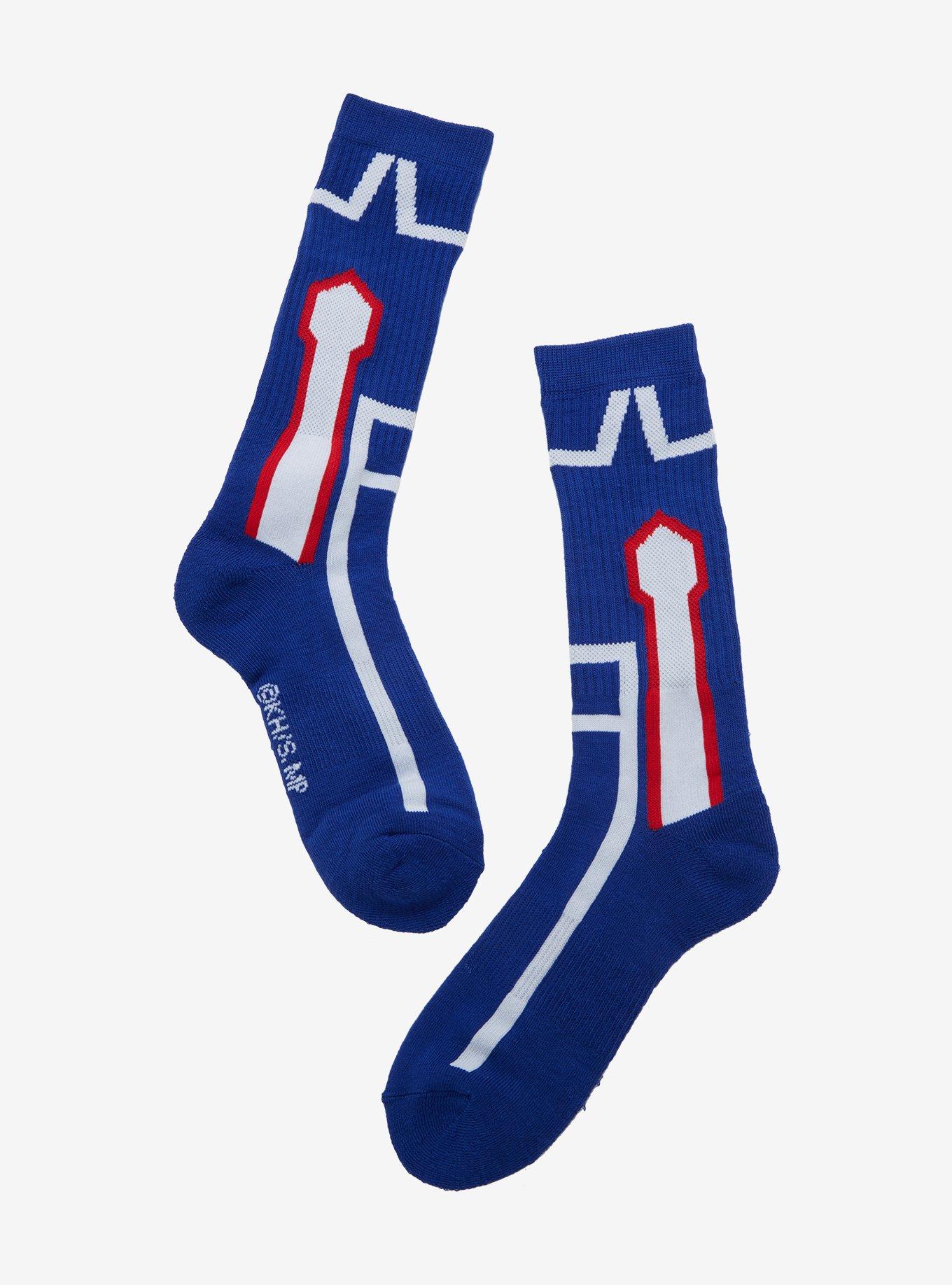 My Hero Academia U.A. Gym Uniform Crew Socks, , alternate