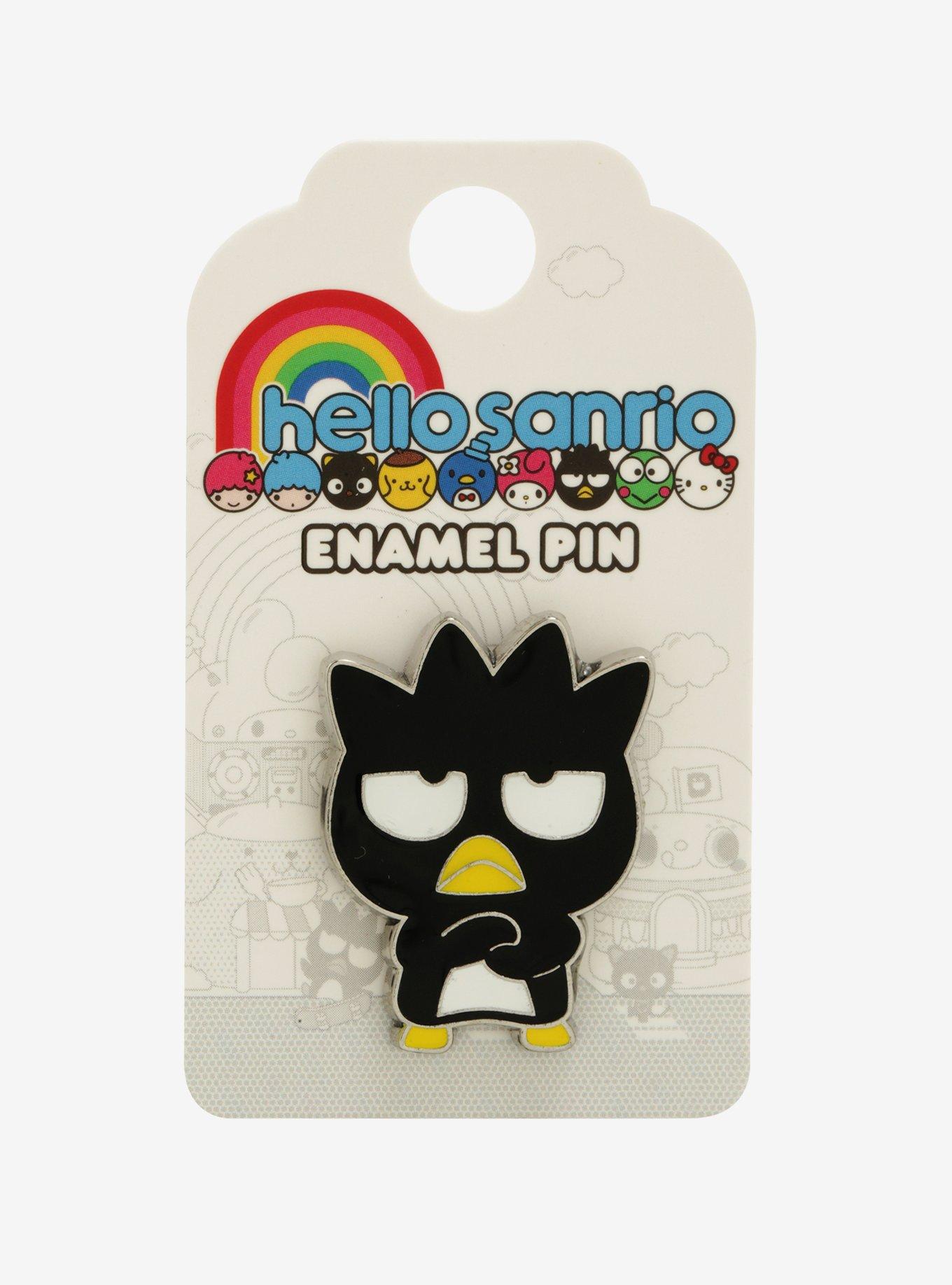 Hello Sanrio Badtz-Maru Enamel Pin - BoxLunch Exclusive, , alternate