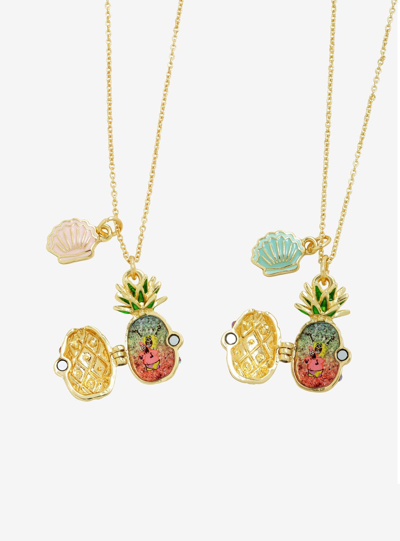 SpongeBob SquarePants Best Friend Necklace Set, , alternate