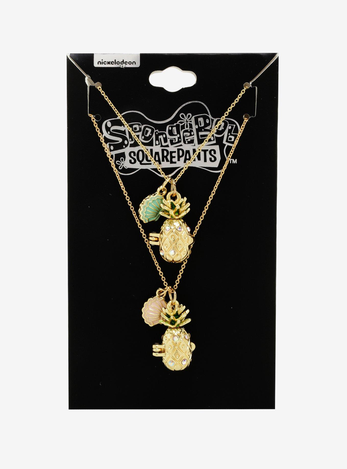 SpongeBob SquarePants Best Friend Necklace Set, , alternate