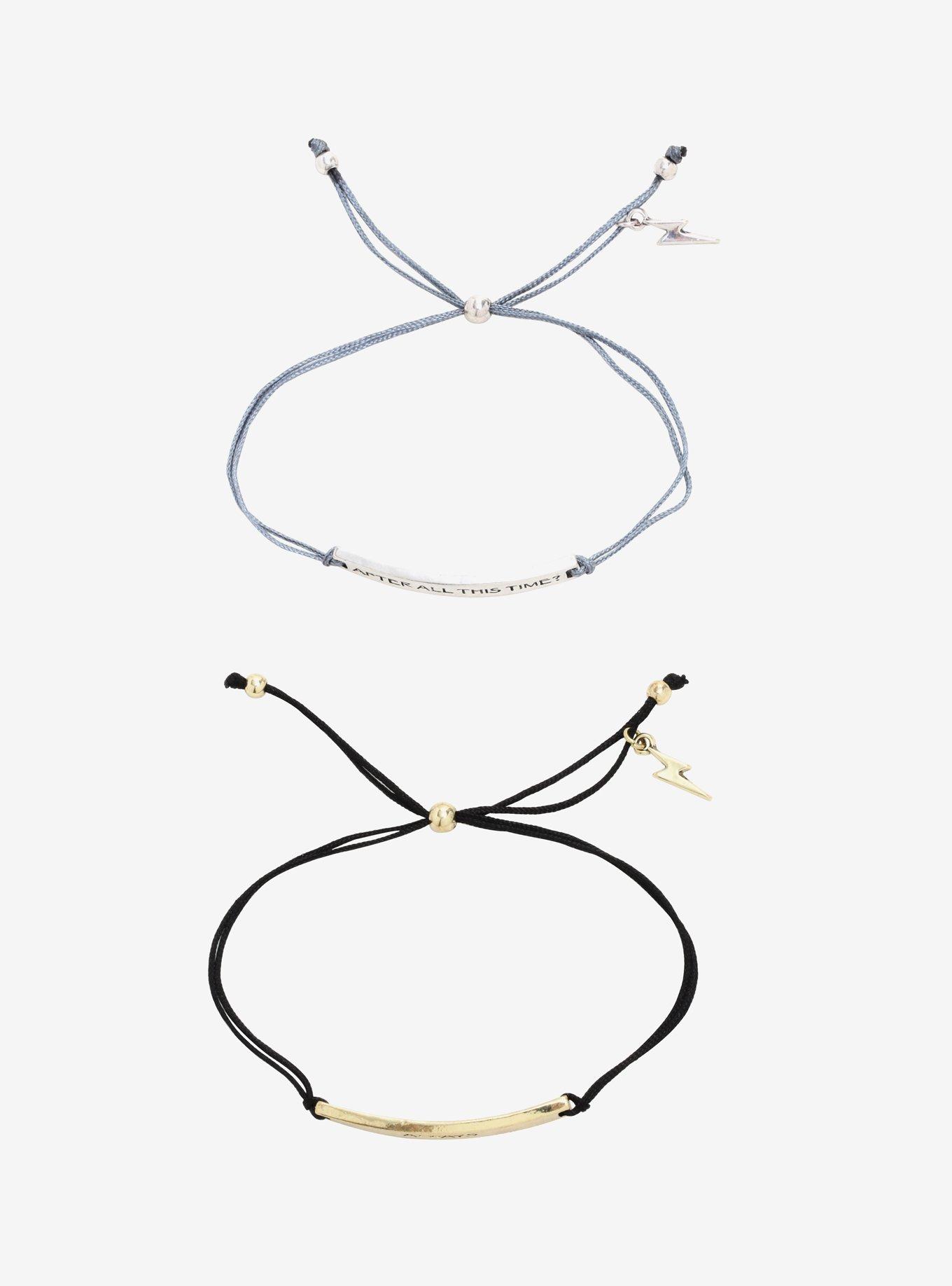 Harry Potter Always Best Friend Cord Bracelet Set, , alternate