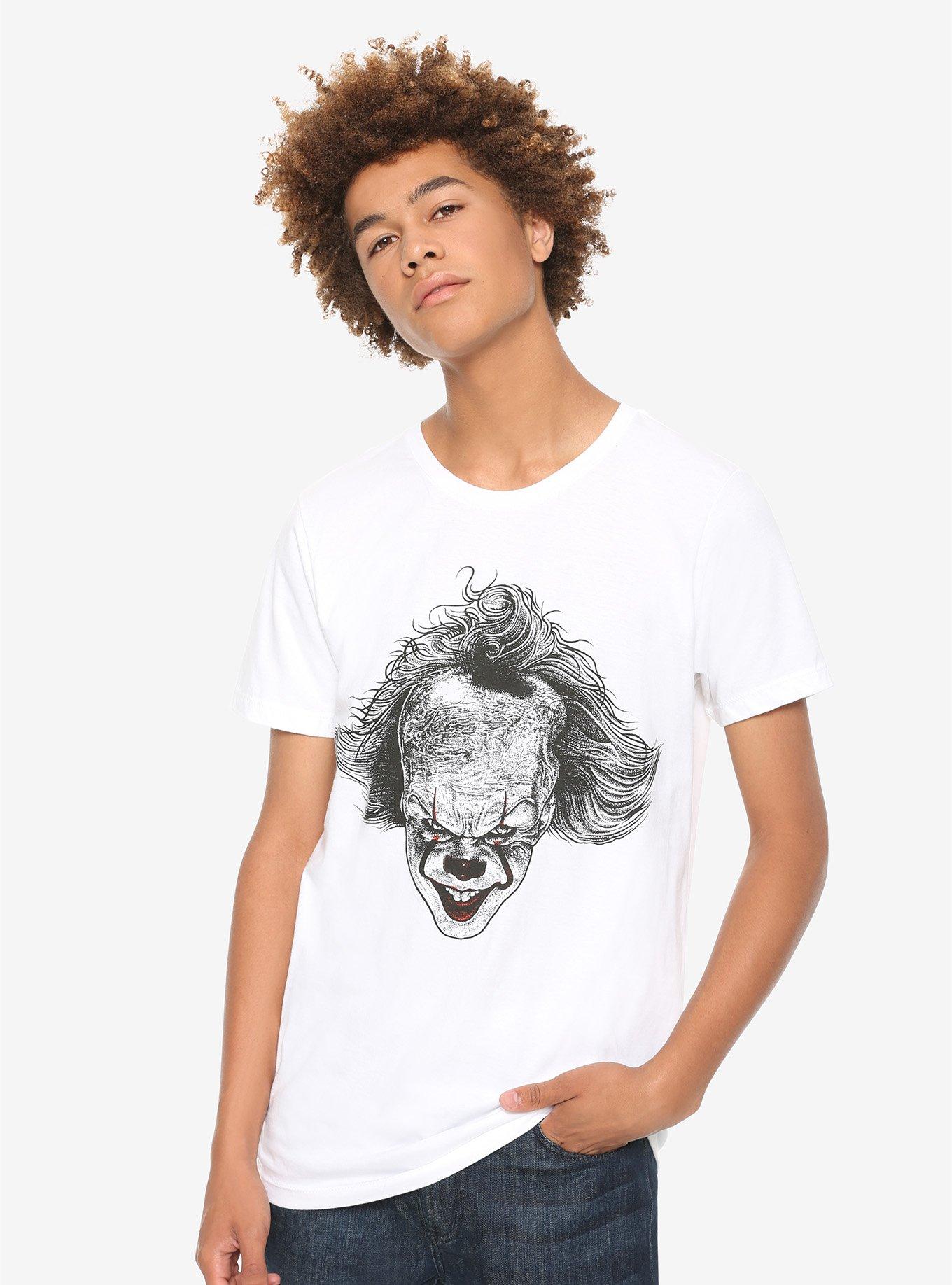 IT Pennywise You'll Float Too T-Shirt, WHITE, alternate