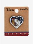 Disney 101 Dalmatians Pongo & Perdita Heart Enamel Pin - BoxLunch Exclusive, , alternate