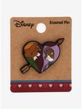 Disney Robin Hood Robin & Maid Marian Heart Enamel Pin - BoxLunch Exclusive, , alternate