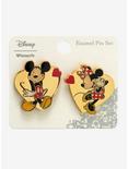 Disney Mickey Mouse & Minnie Mouse Enamel Pin Set - BoxLunch Exclusive, , alternate