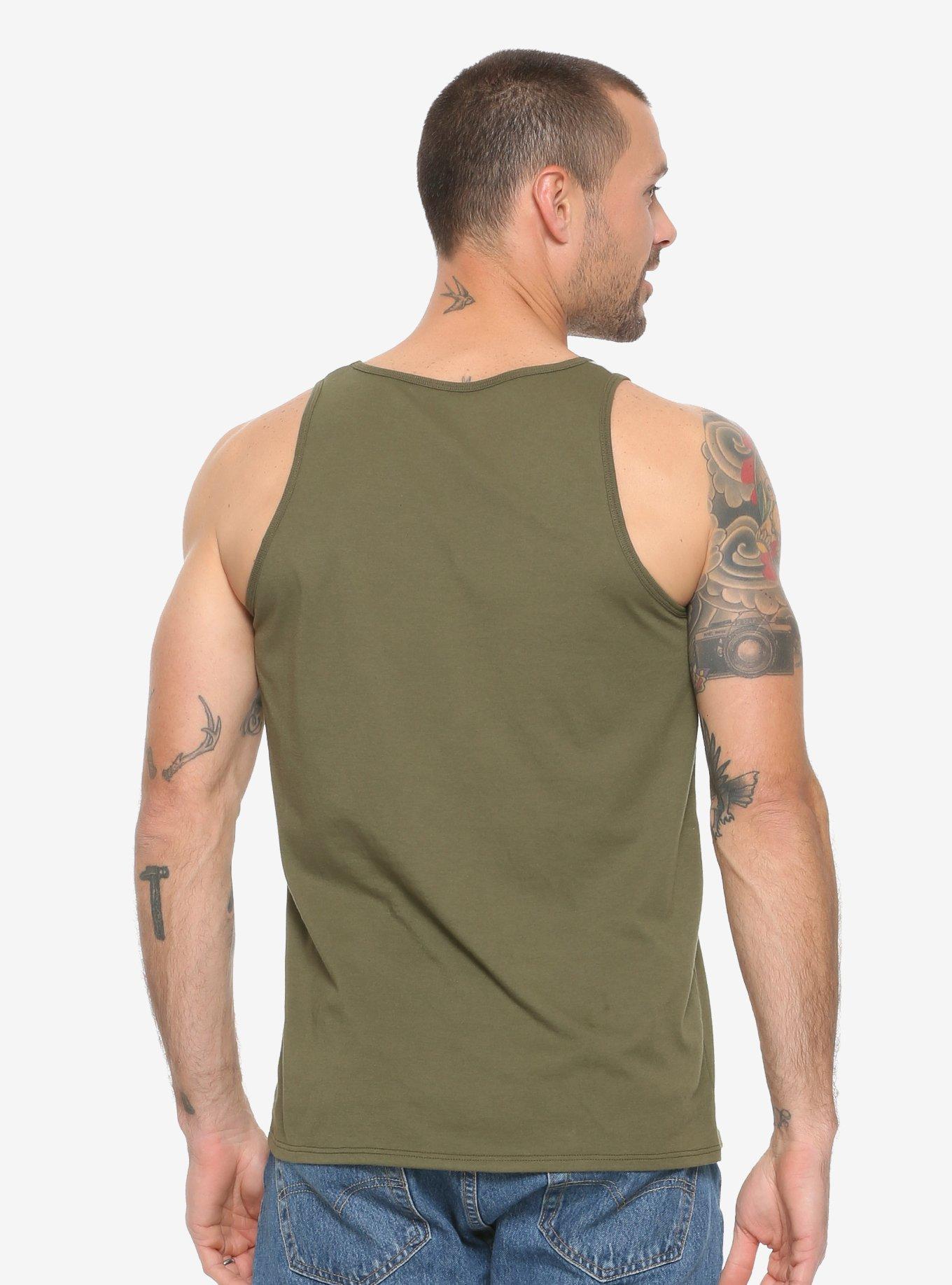 Nintendo Donkey Kong Floral Tri-Panel Pocket Tank Top - BoxLunch Exclusive, , alternate