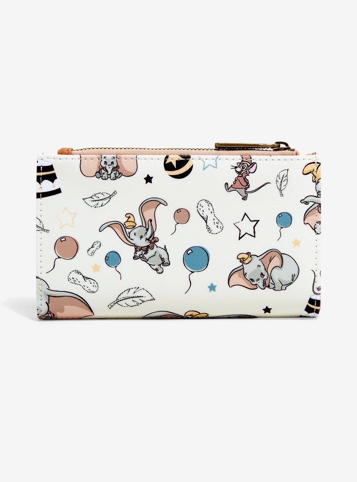 Loungefly Disney Dumbo Icons Flap Wallet, , alternate