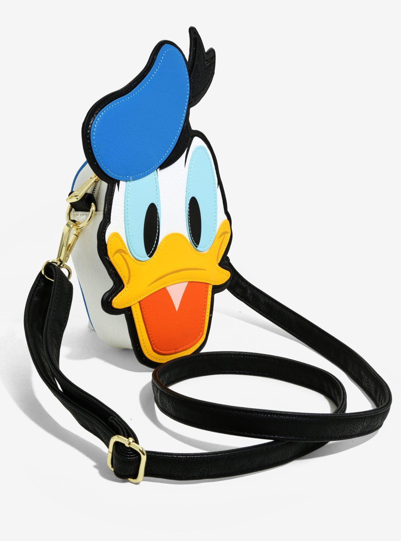 Loungefly Disney Donald Duck Figural Crossbody Bag, , alternate