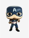 Plus Size Funko Marvel Avengers: Endgame Pop! Captain America Vinyl Bobble-Head Hot Topic Exclusive, , alternate