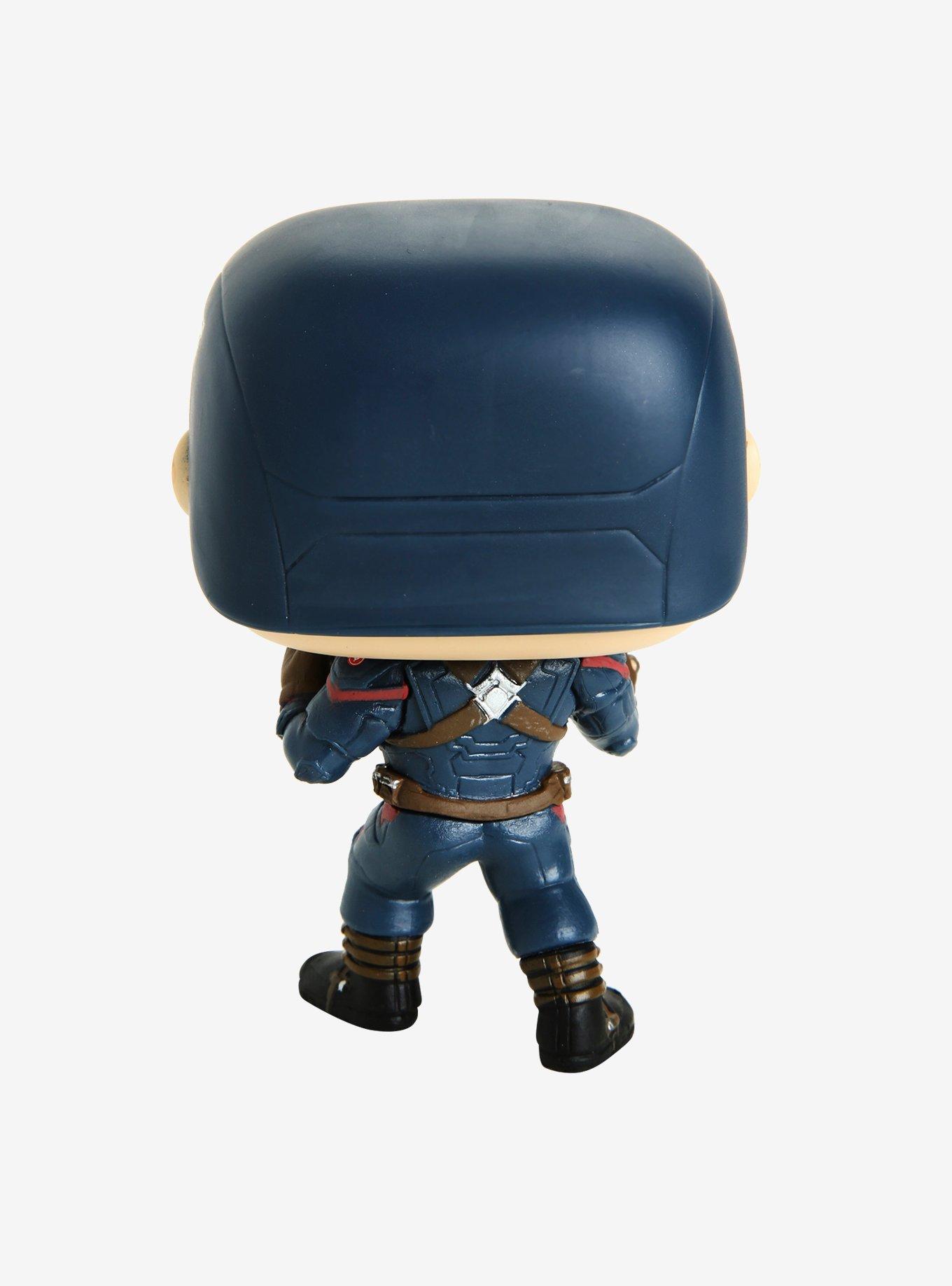 Funko Marvel Avengers: Endgame Pop! Captain America Vinyl Bobble-Head Hot Topic Exclusive, , alternate