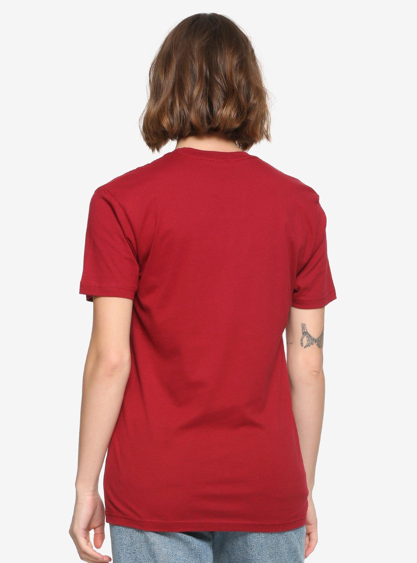 Sailor Moon Sailor Mars Tonal Red T-Shirt - BoxLunch Exclusive, , alternate