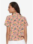 Disney Lilo & Stitch Pineapple Womens Tie-Front Woven Top - BoxLunch Exclusive, , alternate