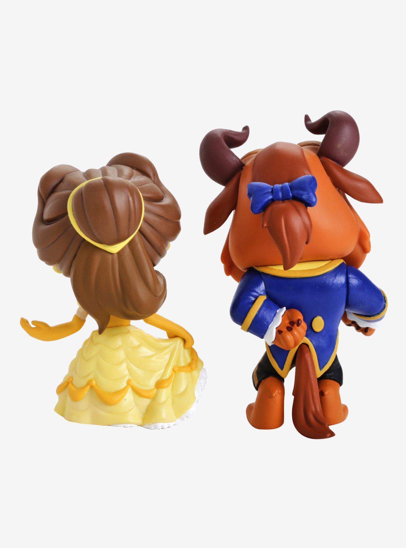 Funko Disney Princess Beauty And The Beast Belle & The Beast Mini Vinyl Figure Set, , alternate
