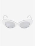 Iridescent Cat Eye Sunglasses, , alternate