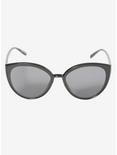 Black Cat Eye Sunglasses, , alternate