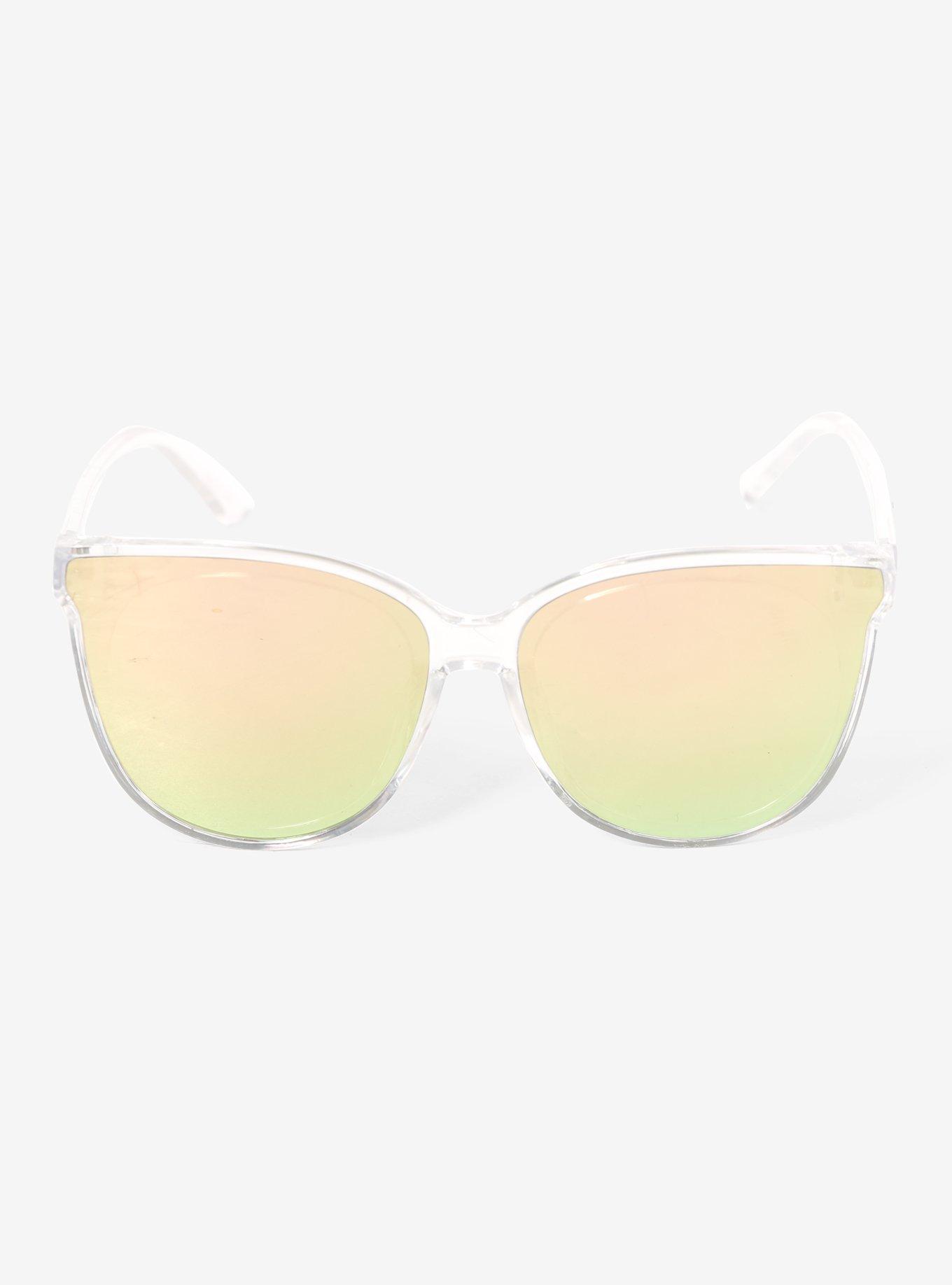 Seamless Clear Frame Sunglasses, , alternate