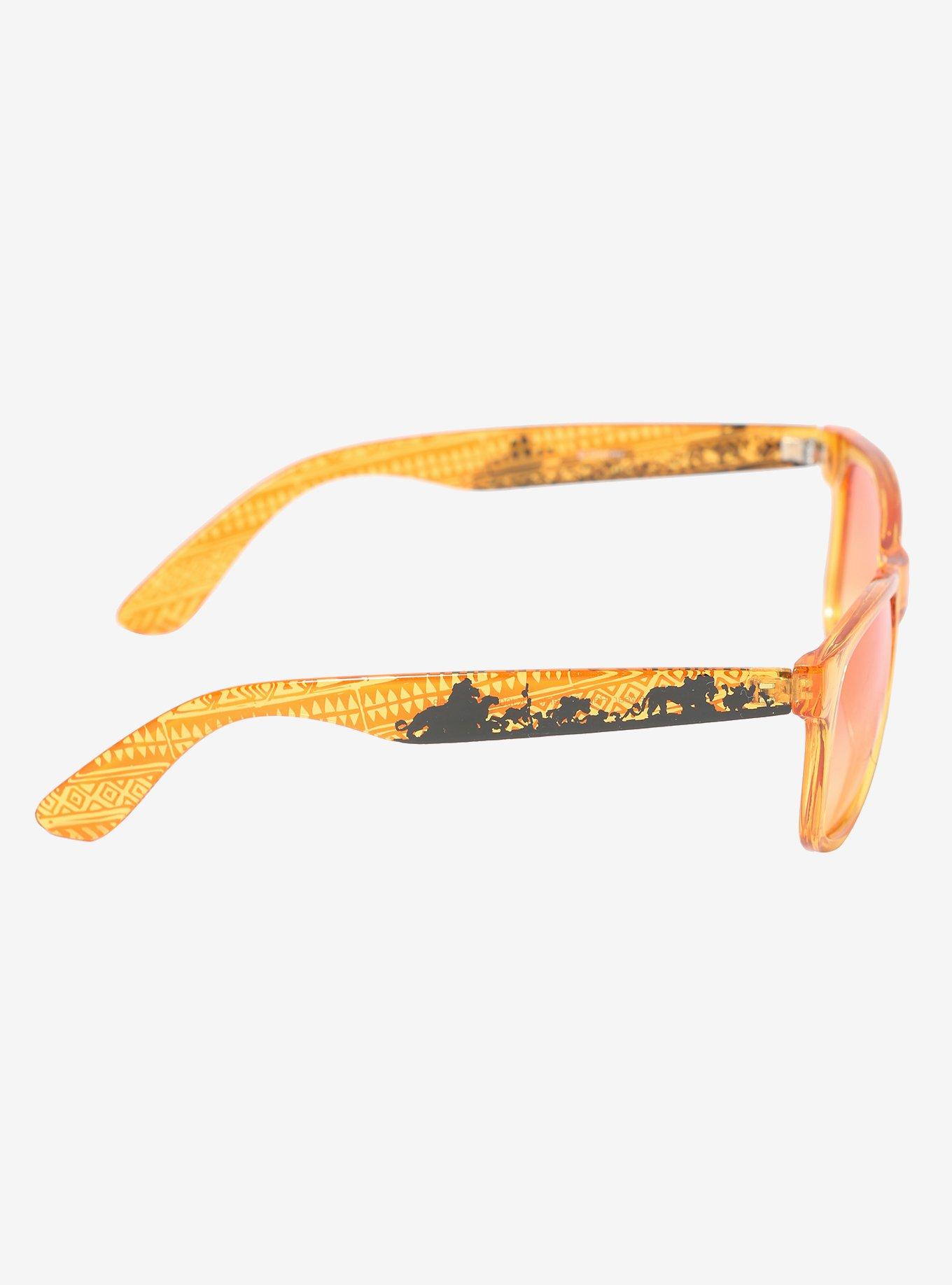 Disney The Lion King Orange Retro Sunglasses, , alternate