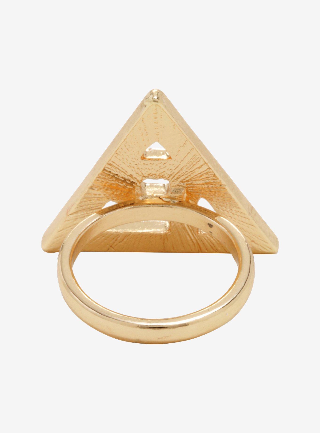 Poppy Triangle Ring, , alternate