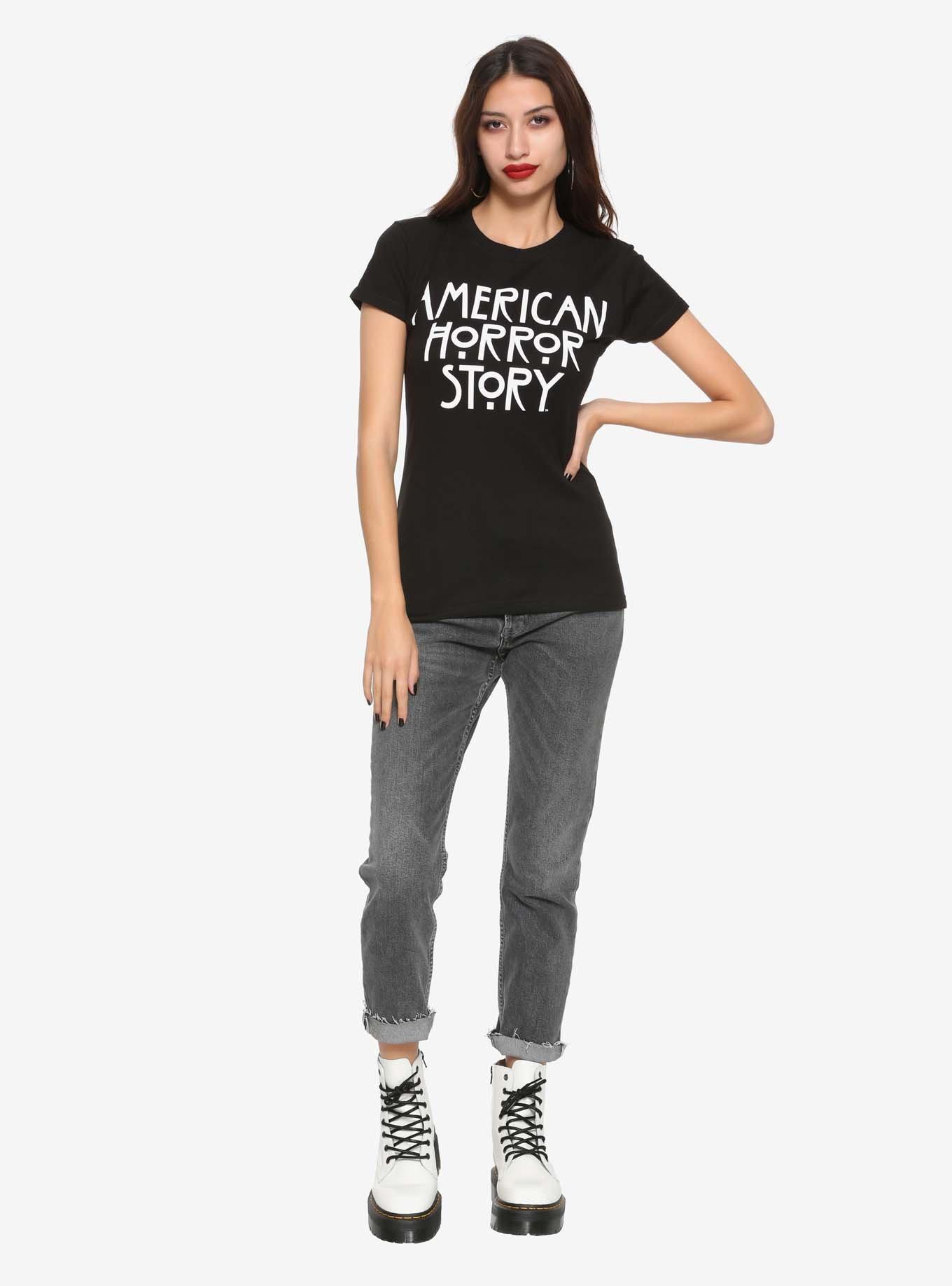 American Horror Story Logo Girls T-Shirt, , alternate