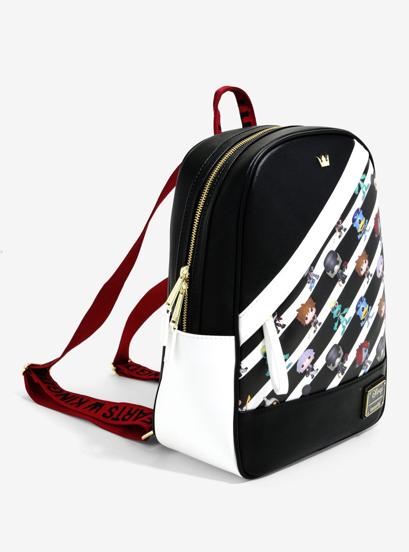 Loungefly Funko Pop! Disney Kingdom Hearts Striped Mini Backpack - BoxLunch Exclusive, , alternate