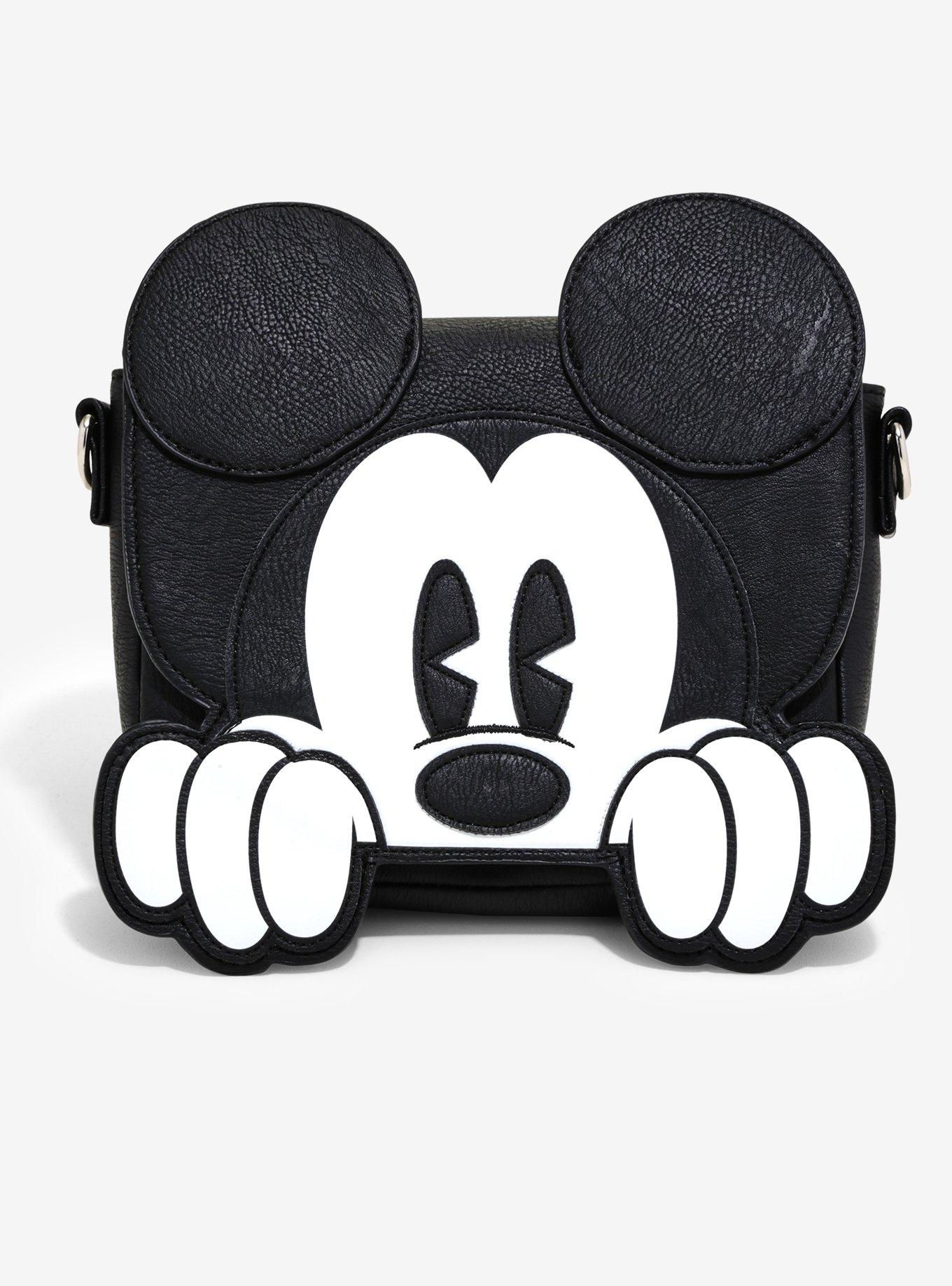 Loungefly Disney Mickey Mouse Die-Cut Crossbody Bag - BoxLunch Exclusive, , alternate