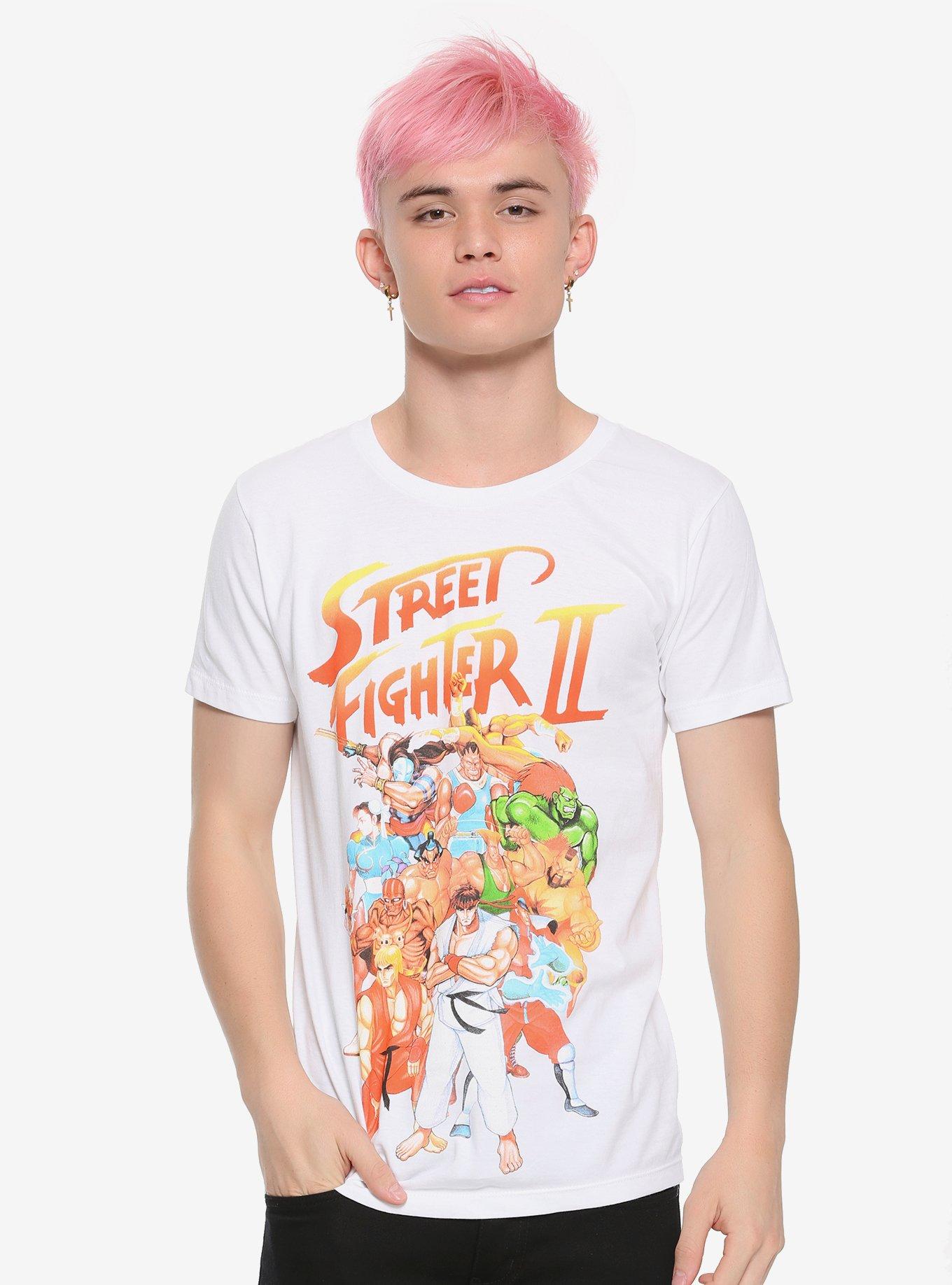 Street Fighter II Group T-Shirt, MULTI, alternate