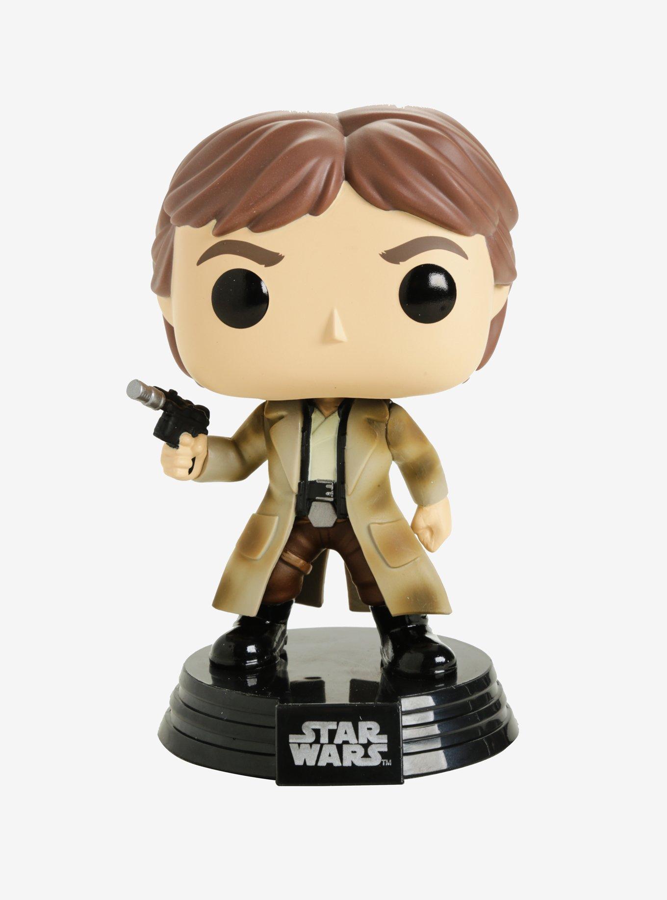 Funko Pop! Star Wars Han Solo (Endor) Vinyl Bobble-Head, , alternate