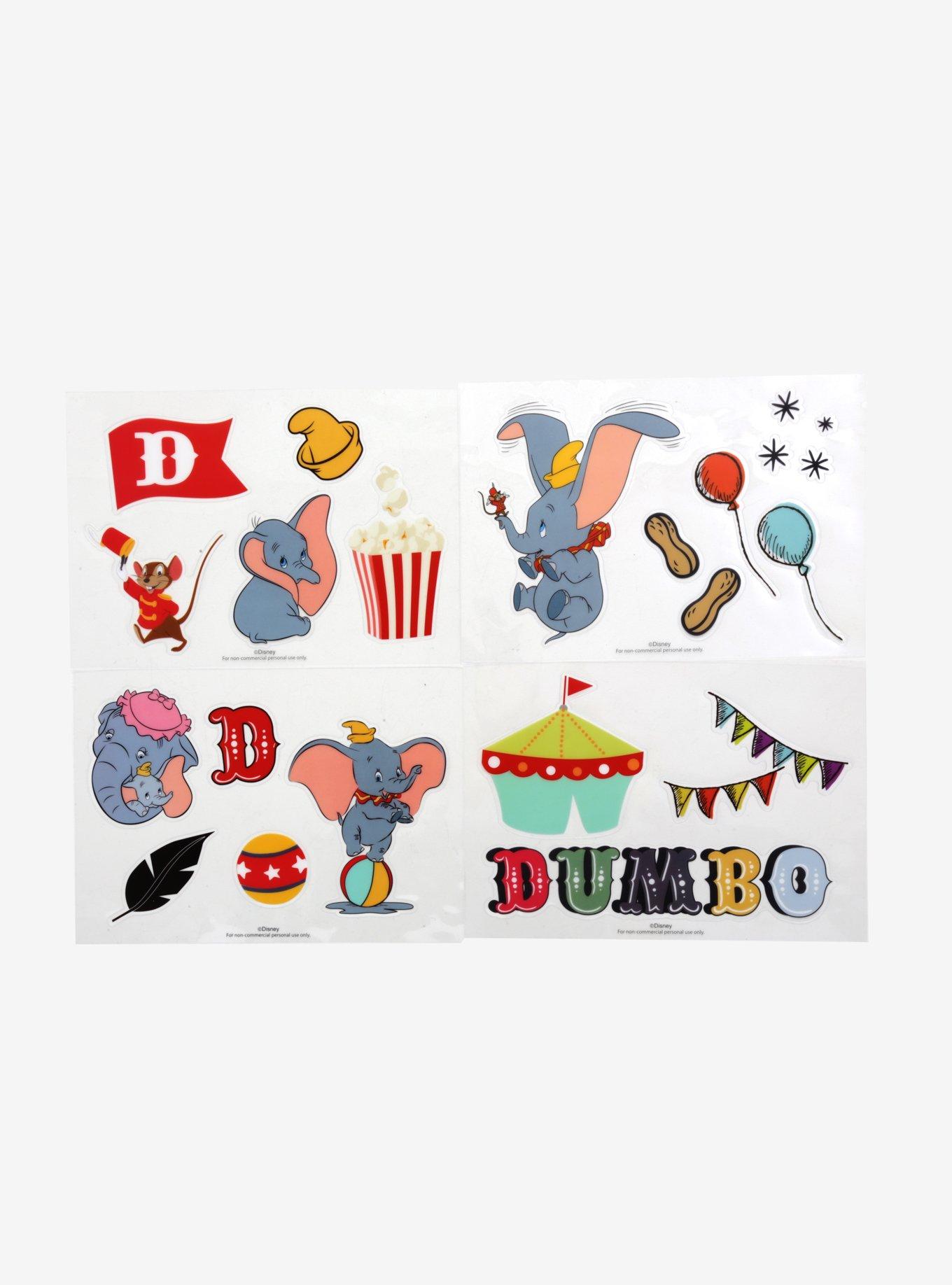 Disney Dumbo Tech Stickers - BoxLunch Exclusive, , alternate