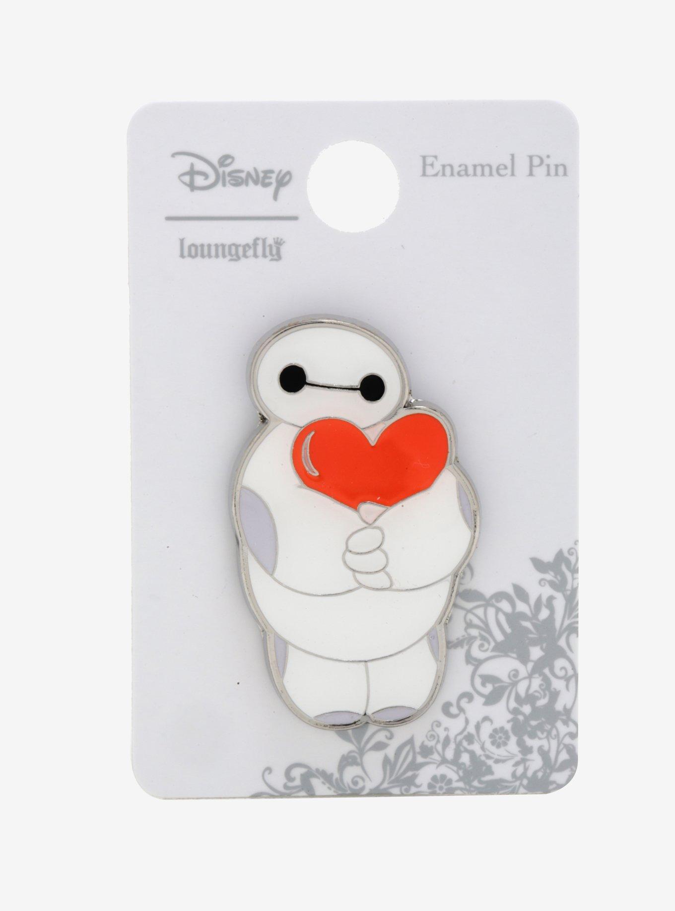 Disney Big Hero 6 Baymax Heart Hug Enamel Pin - BoxLunch Exclusive, , alternate