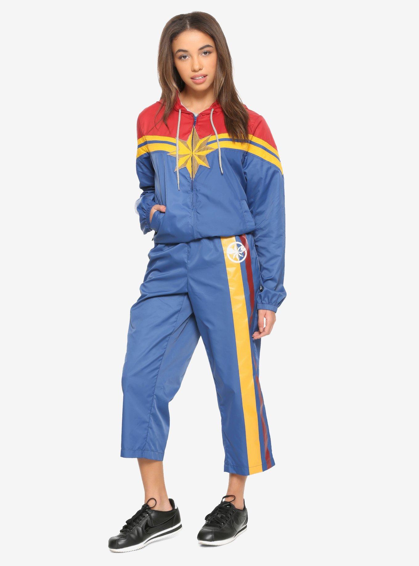 Our Universe Marvel Captain Marvel Womens Windbreaker, , alternate