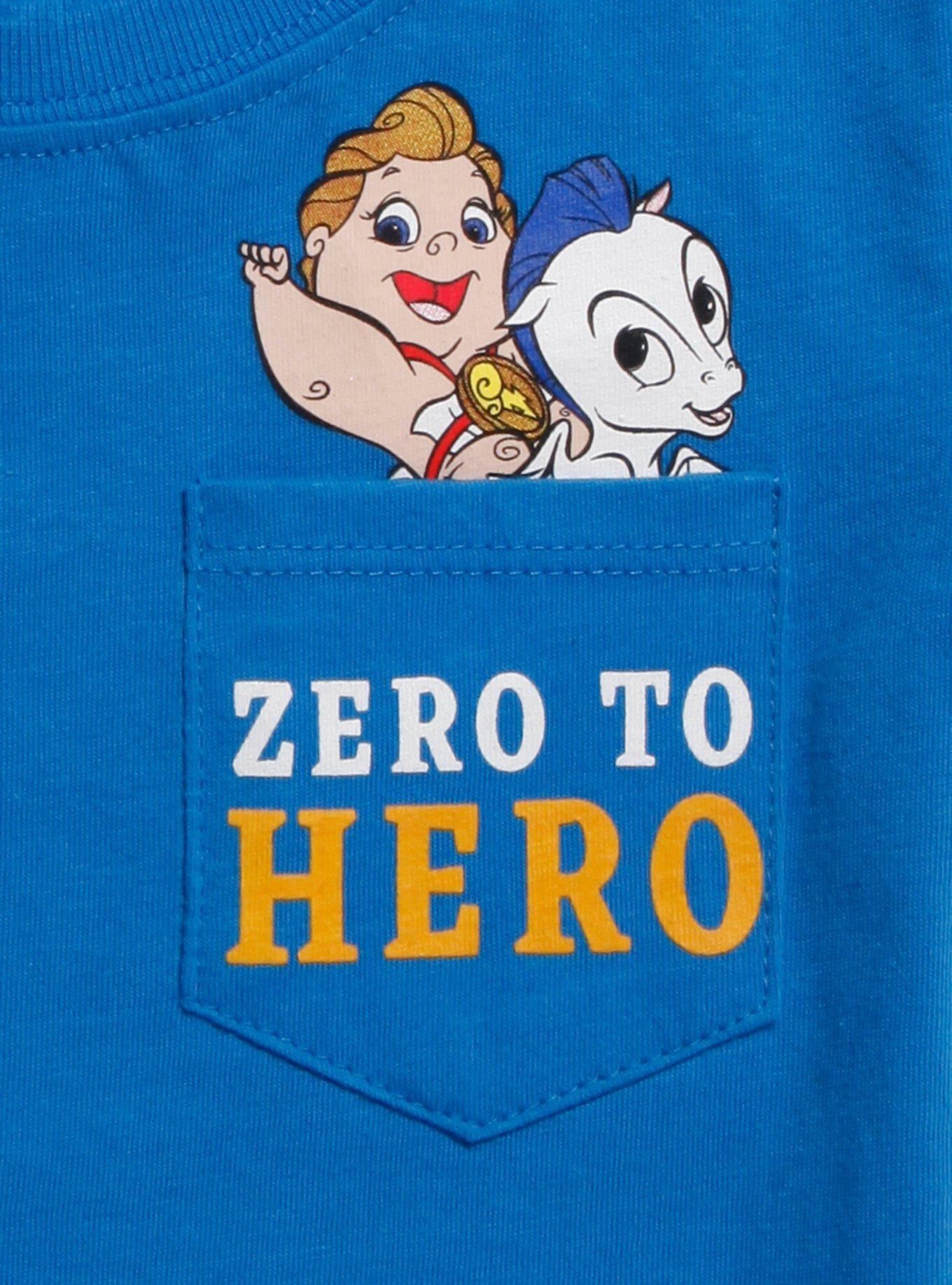 Disney Hercules Zero To Hero Toddler Pocket T-Shirt - BoxLunch Exclusive, , alternate
