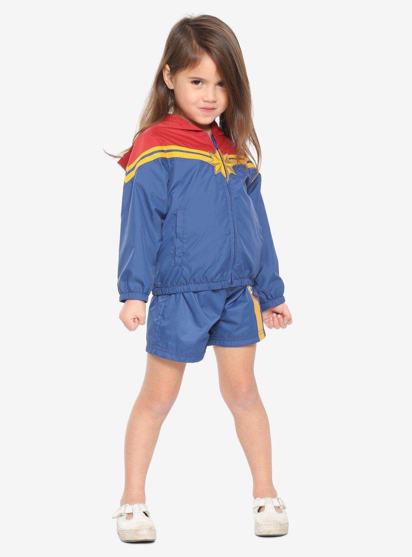 Our Universe Marvel Captain Marvel Toddler Windbreaker, , alternate